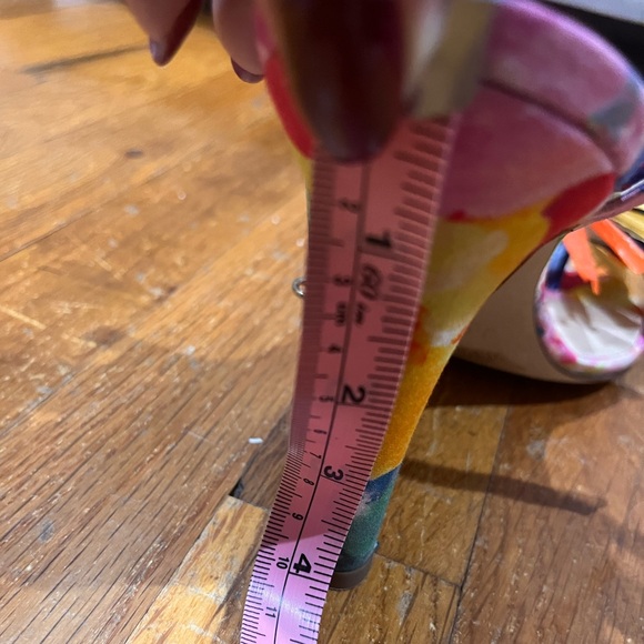 J Crew multi color heels - Picture 5 of 5